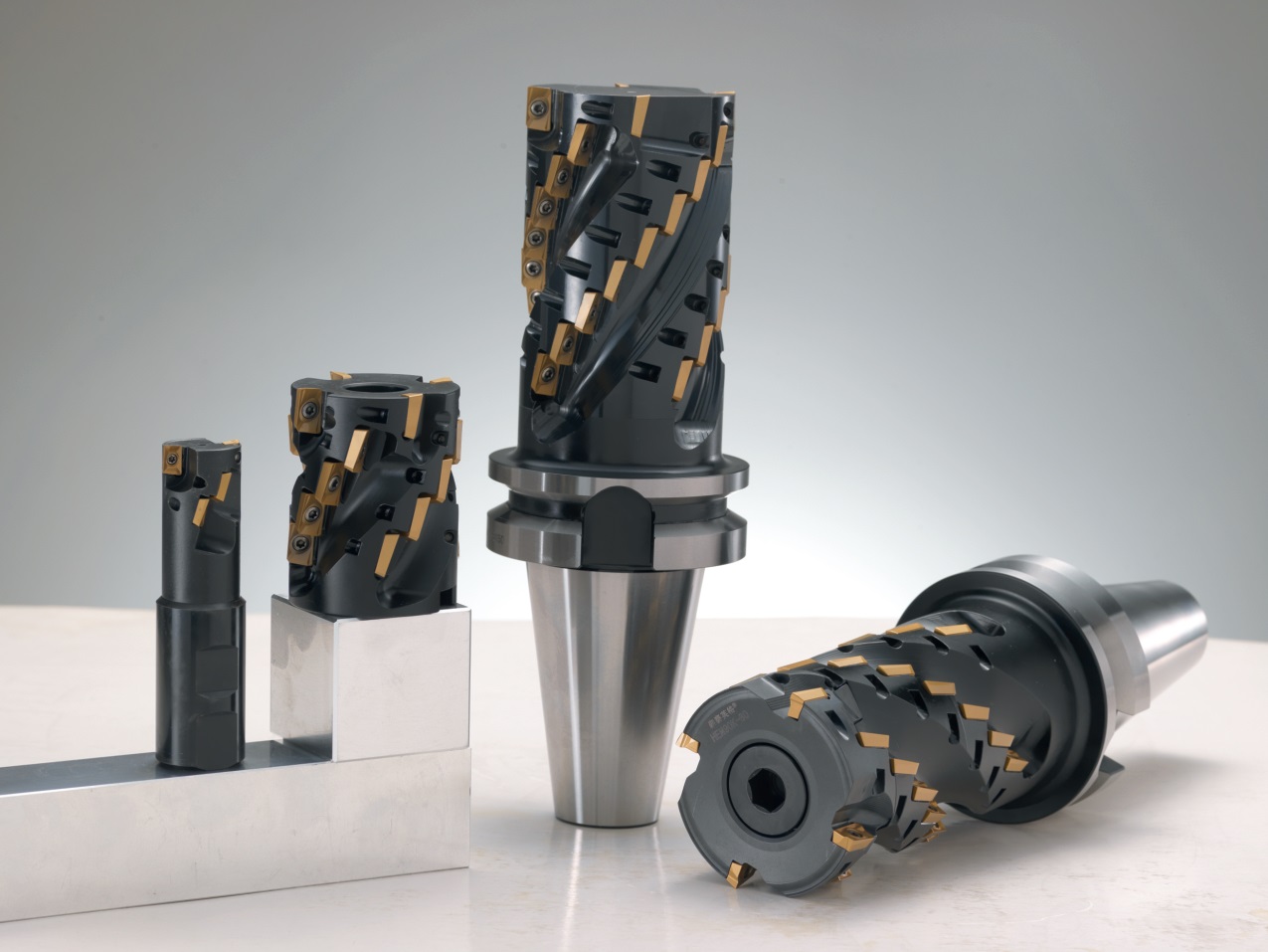 Indexable Helix End Mill